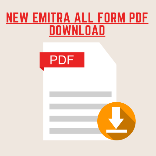 New Emitra All Form PDF Download